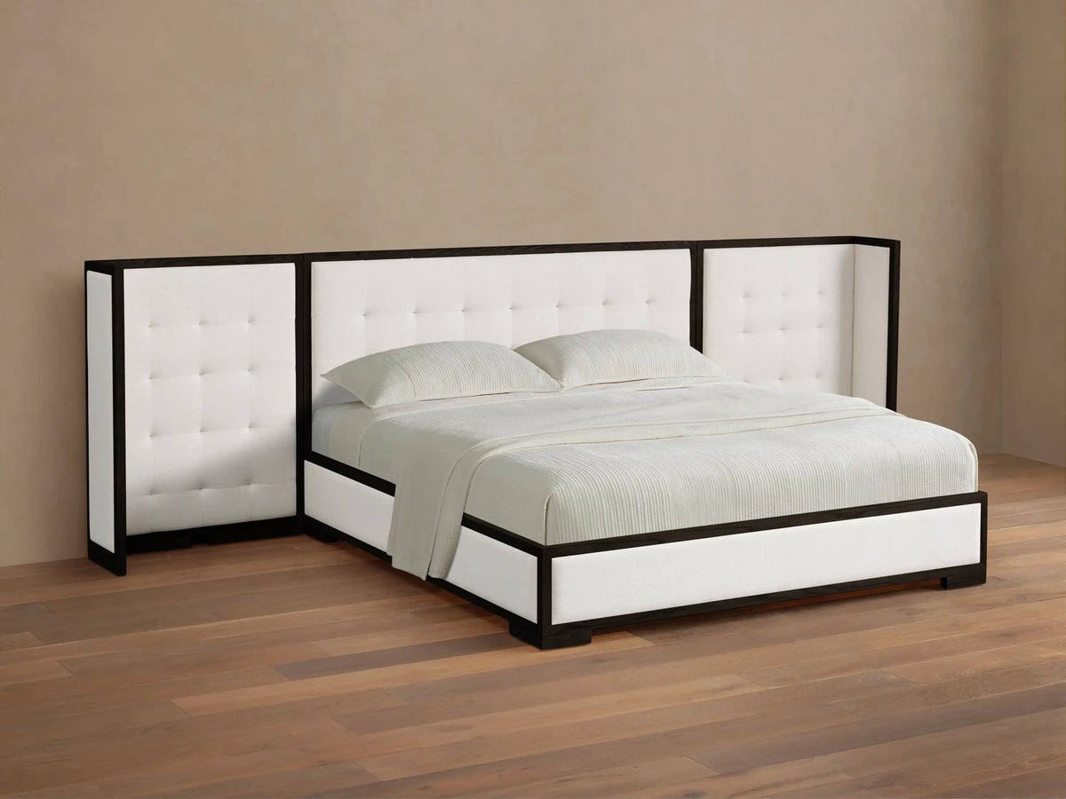 Darien Extended Box-Tufted Shelter Bed