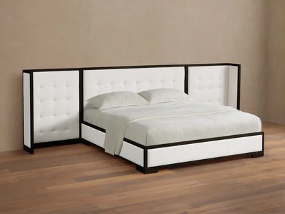 Darien Extended Box-Tufted Shelter Bed
