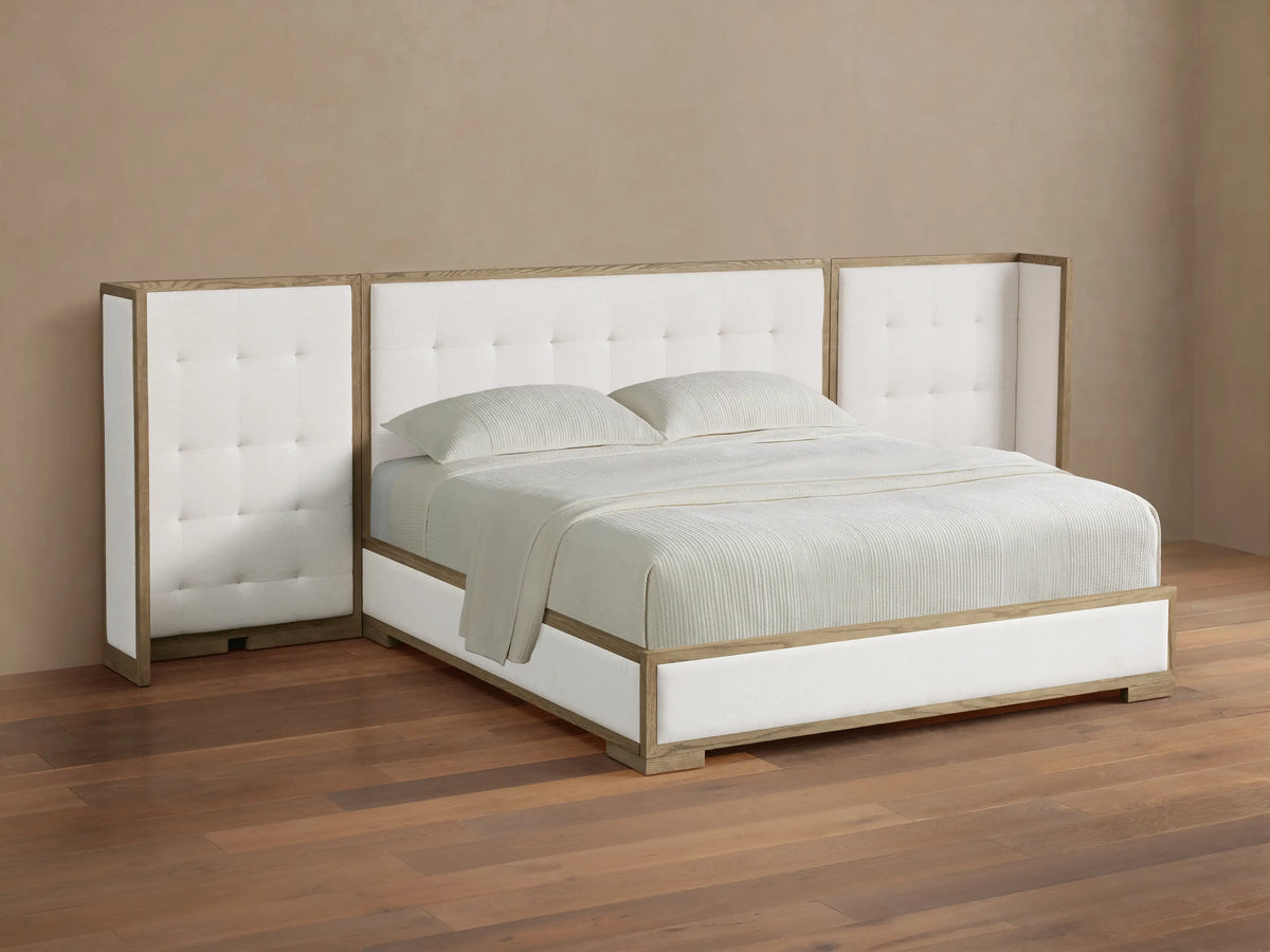 Darien Extended Box-Tufted Shelter Bed