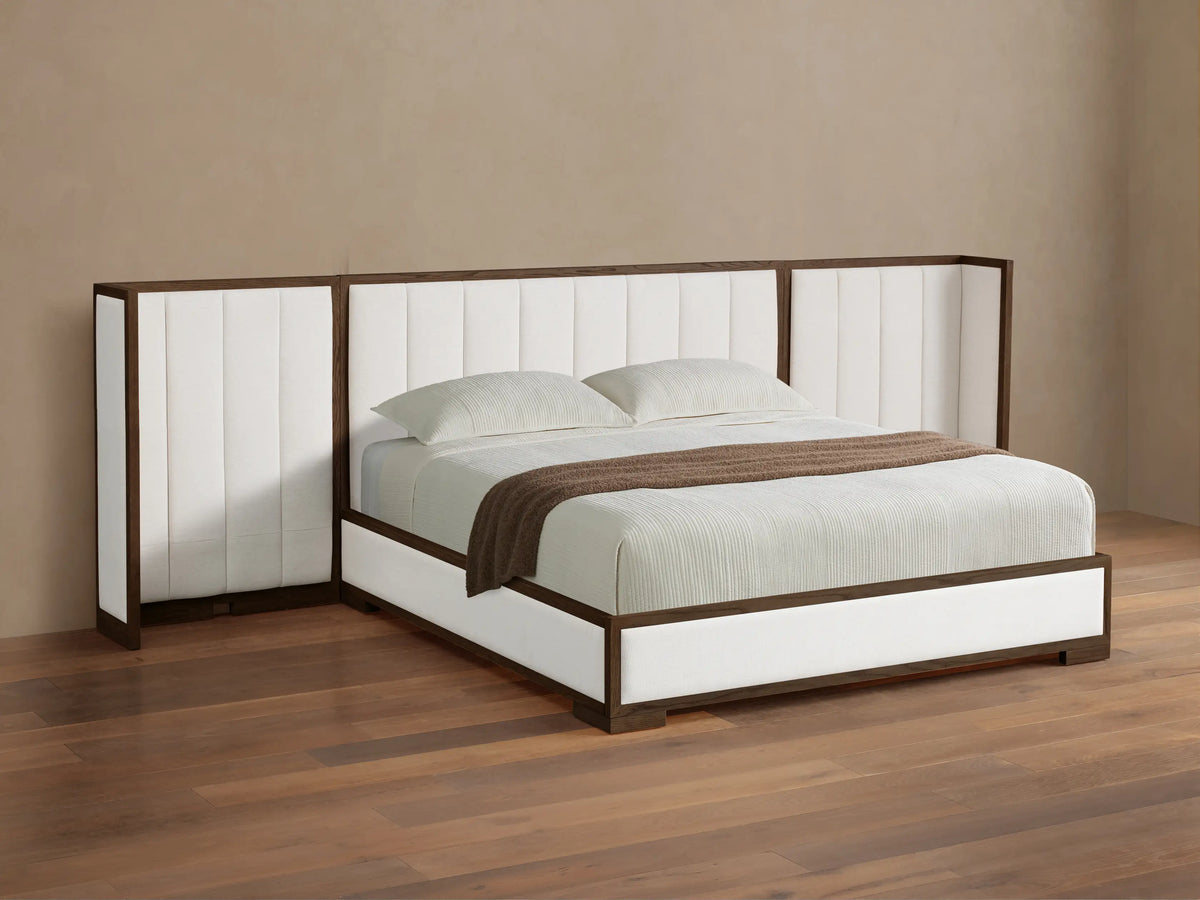 Darien Extended Channel-Stitched Shelter Bed