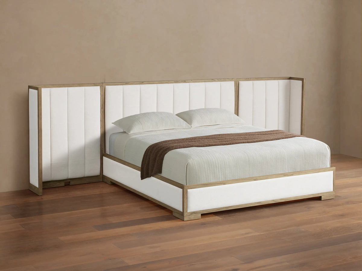 Darien Extended Channel-Stitched Shelter Bed