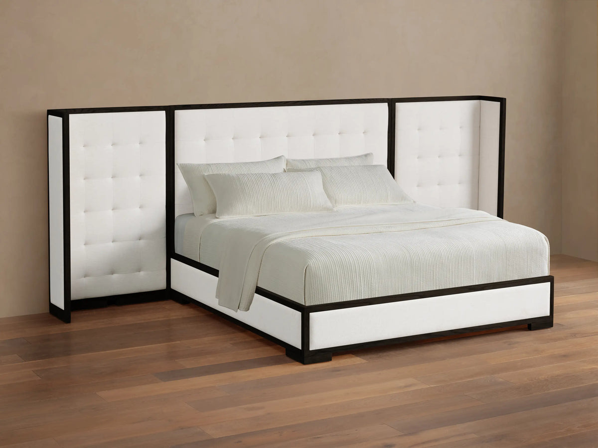 Darien Extended Box-Tufted Shelter Bed
