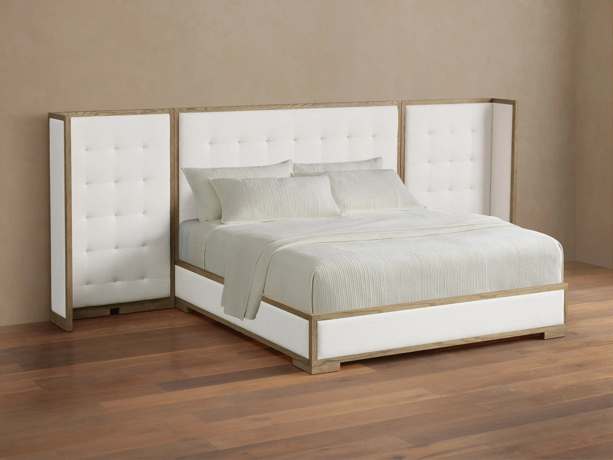 Darien Extended Box-Tufted Shelter Bed