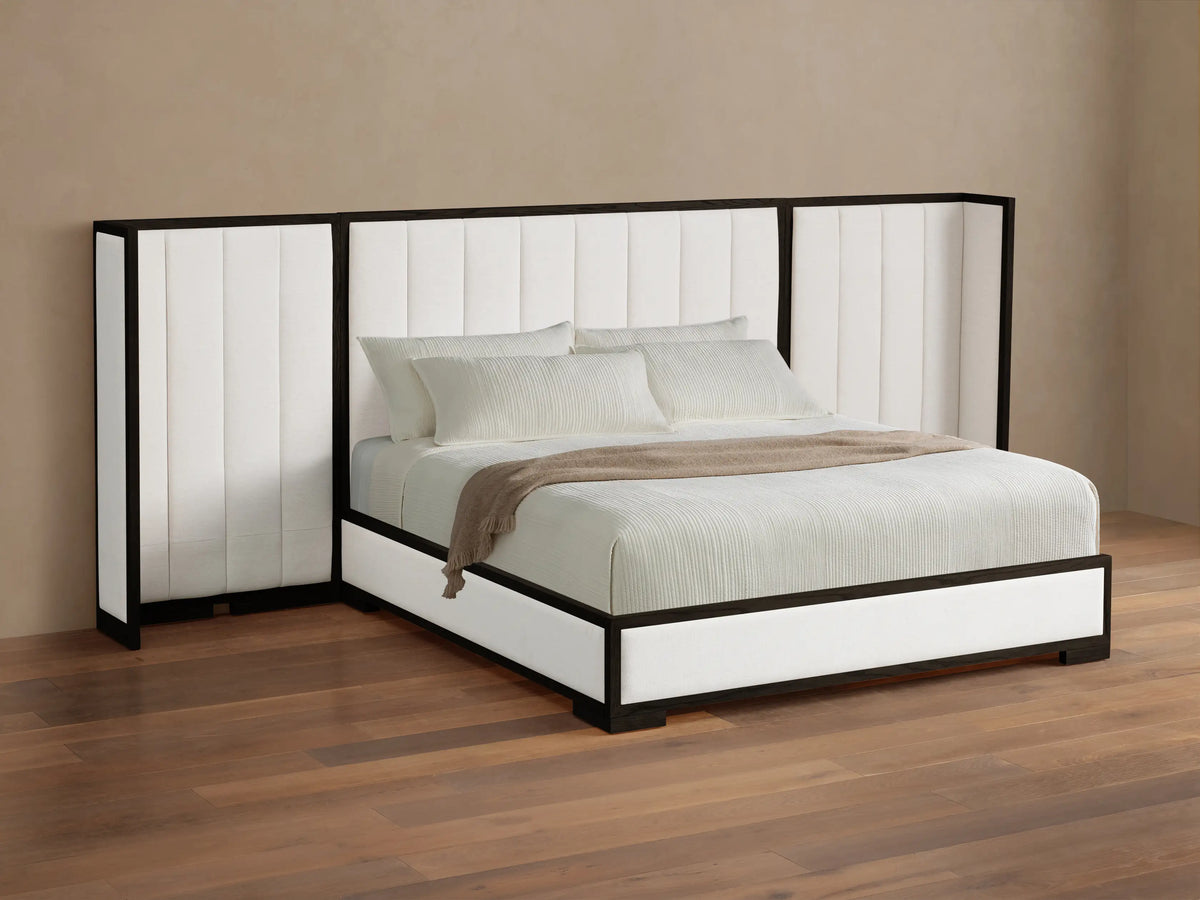 Darien Extended Channel-Stitched Shelter Bed