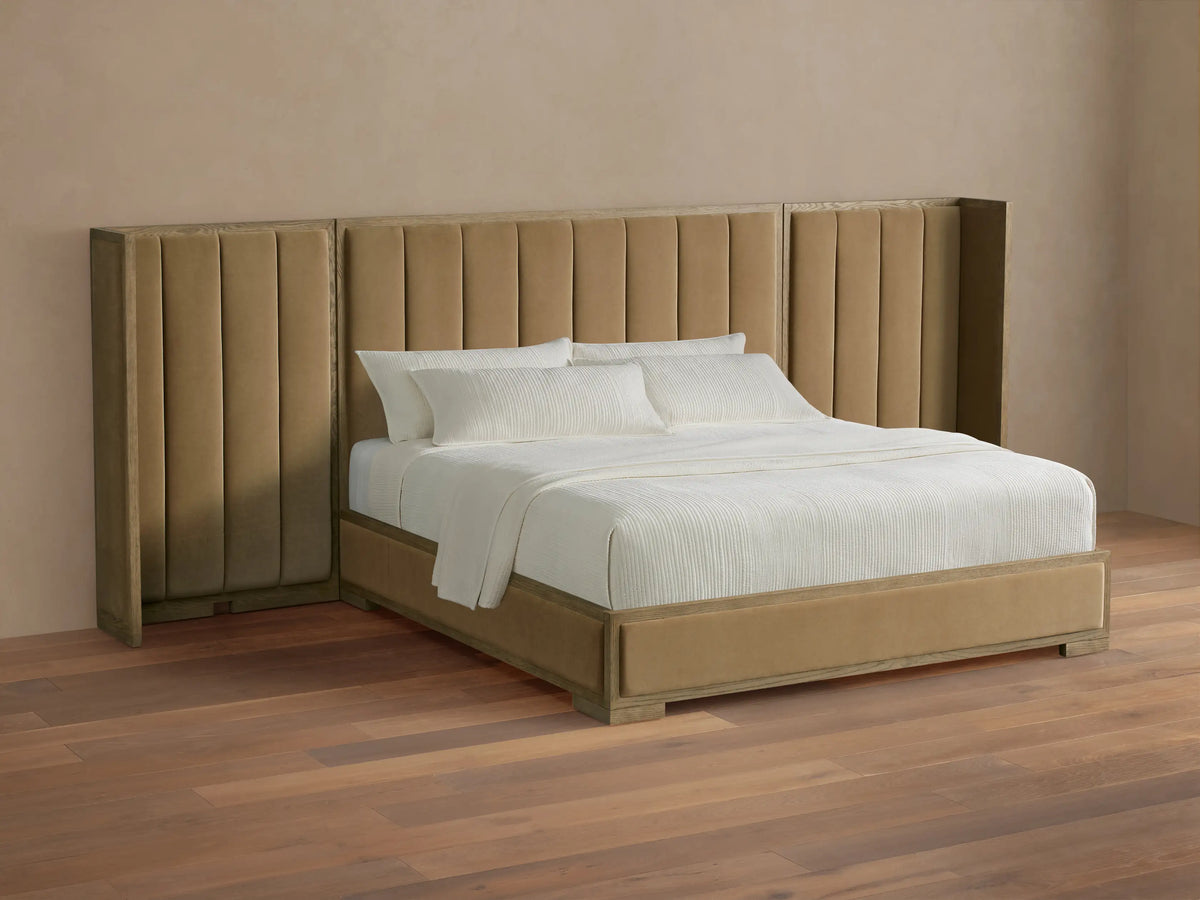 Darien Extended Channel-Stitched Shelter Bed