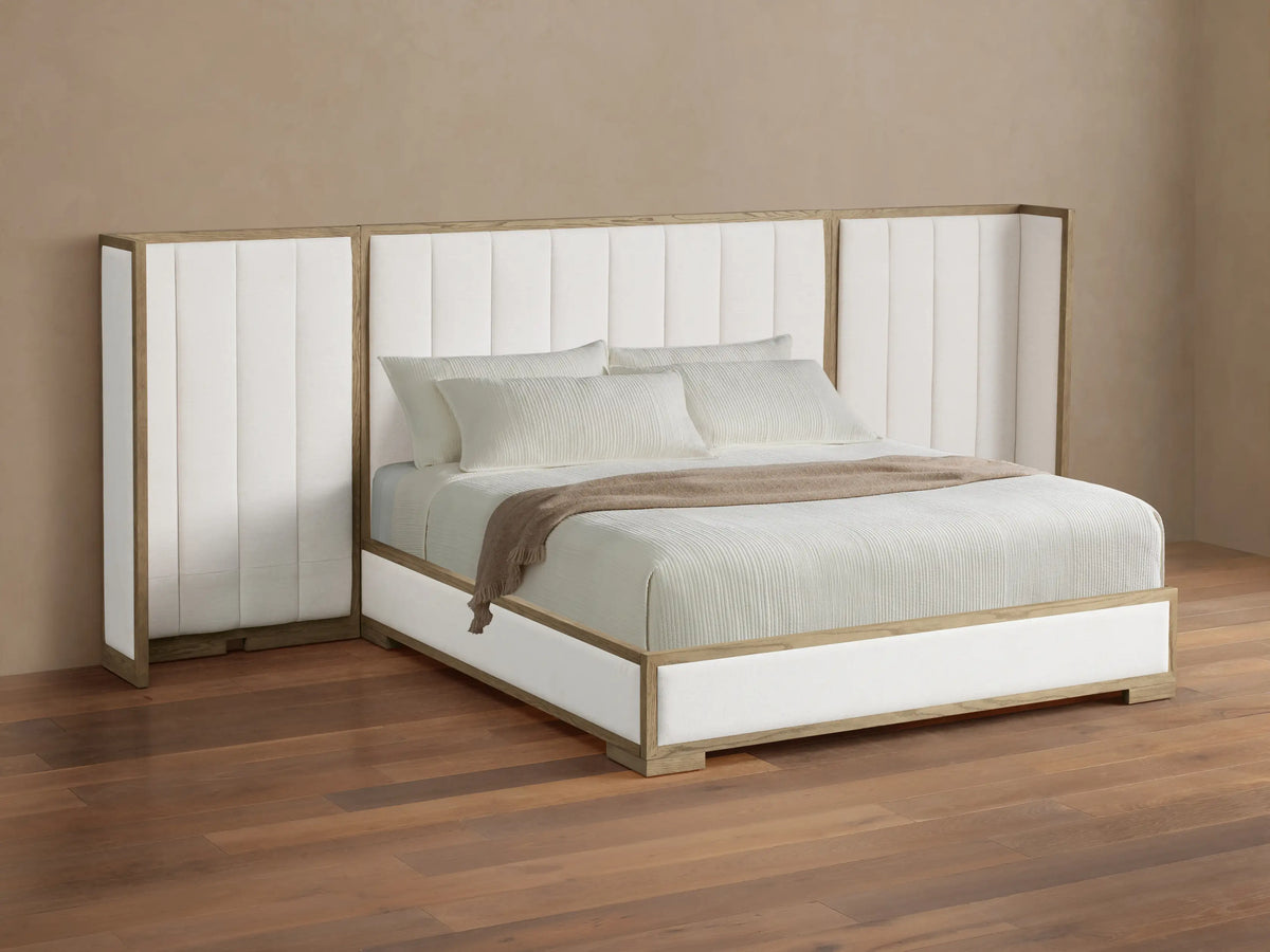 Darien Extended Channel-Stitched Shelter Bed