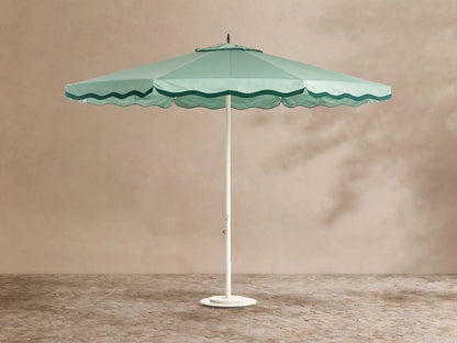 Marbella Umbrella with Rivie Canopy and Round Base