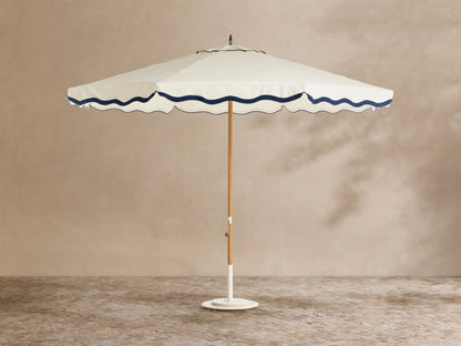 Marbella Umbrella with Rivie Canopy and Round Base