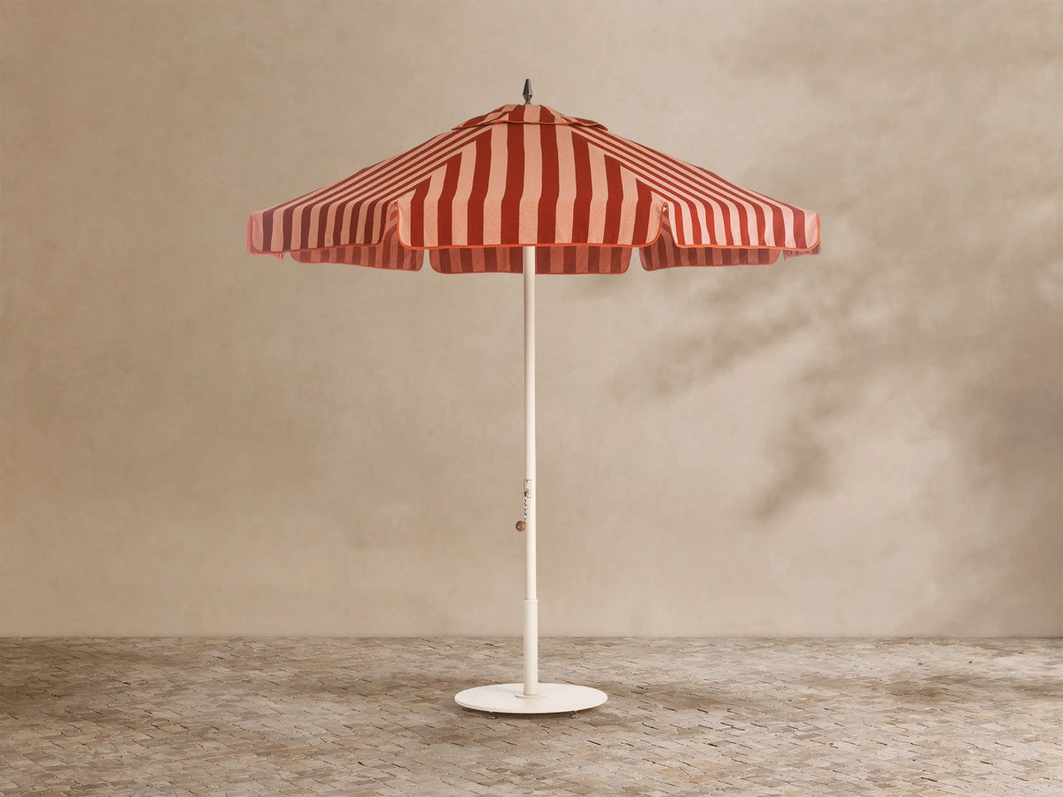 Marbella Umbrella with Terry Canopy and Round Base