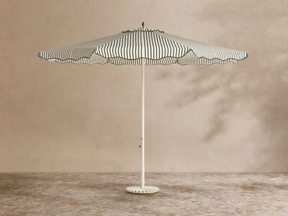 Marbella Umbrella with Monaco Canopy and Clamshell Base