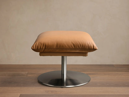 Deacon Leather Ottoman