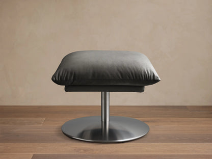 Deacon Leather Ottoman