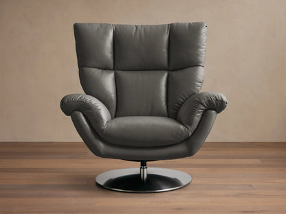 Deacon Leather Swivel Recliner