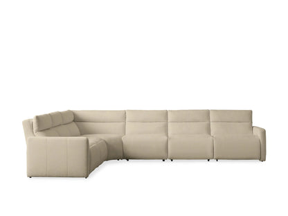 Rowland Tailored Six-Piece Motion Sectional