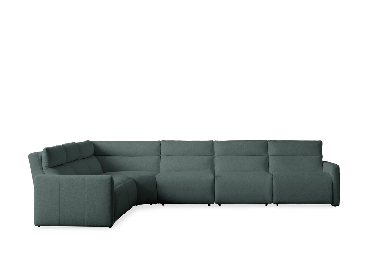 Rowland Tailored Six-Piece Motion Sectional