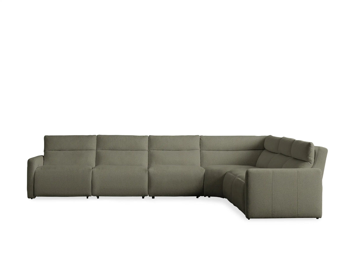 Rowland Tailored Six-Piece Motion Sectional