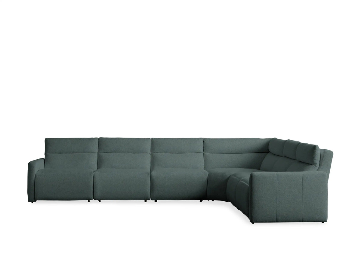 Rowland Tailored Six-Piece Motion Sectional