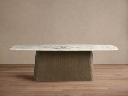 Saint Germain Stone Dining Table with Toulouse Base