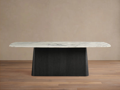 Saint Germain Stone Dining Table with Toulouse Base