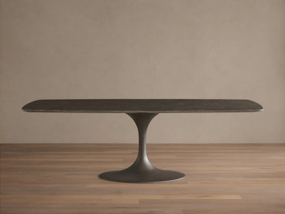 Saint Germain Stone Dining Table with Launette Base