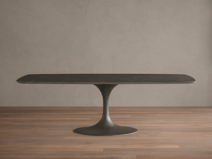 Saint Germain Stone Dining Table with Launette Base