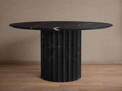 Danae Round Stone Dining Table
