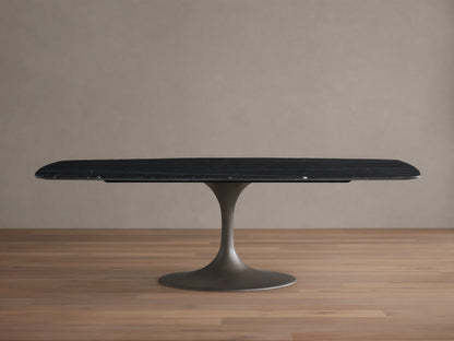 Saint Germain Stone Dining Table with Launette Base