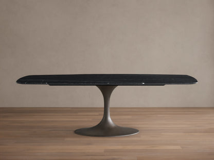 Saint Germain Stone Dining Table with Launette Base