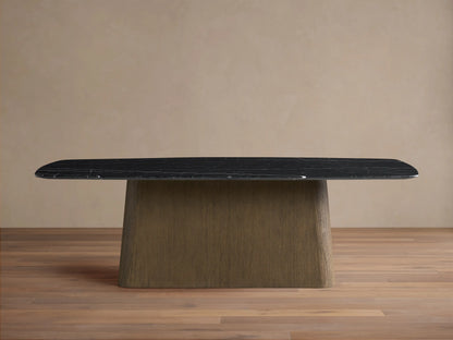 Saint Germain Stone Dining Table with Toulouse Base