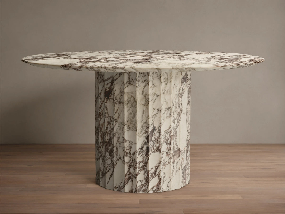 Danae Round Stone Dining Table