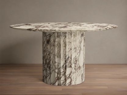Danae Round Stone Dining Table