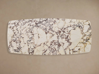 Saint Germain Stone Dining Table with Rennes Base
