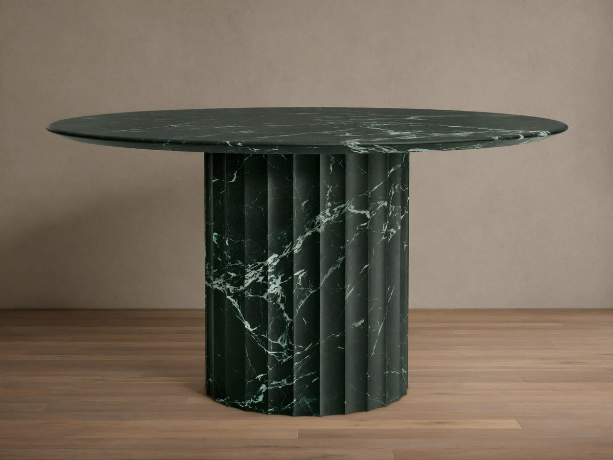 Danae Round Stone Dining Table