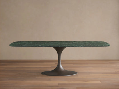 Saint Germain Stone Dining Table with Launette Base