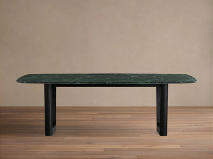 Saint Germain Stone Dining Table with Rennes Base