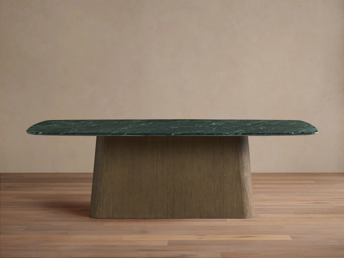 Saint Germain Stone Dining Table with Toulouse Base