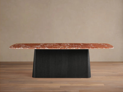 Saint Germain Stone Dining Table with Toulouse Base