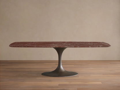 Saint Germain Stone Dining Table with Launette Base
