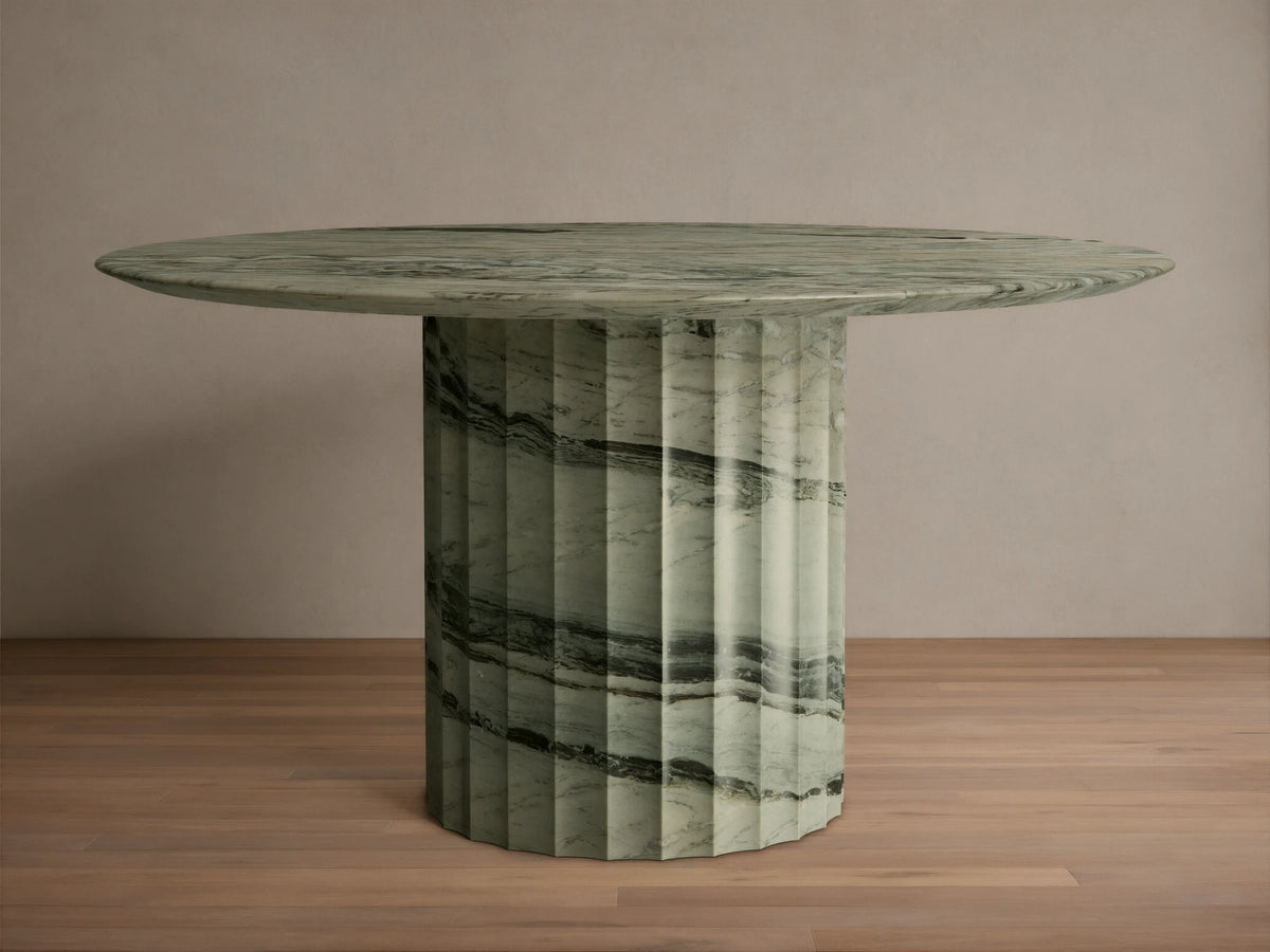 Danae Round Stone Dining Table