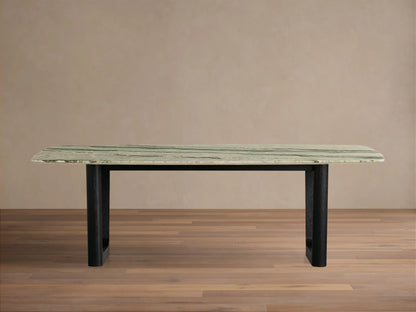 Saint Germain Stone Dining Table with Rennes Base