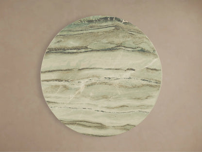 Saint Germain Round Stone Dining Table with Toulouse Base