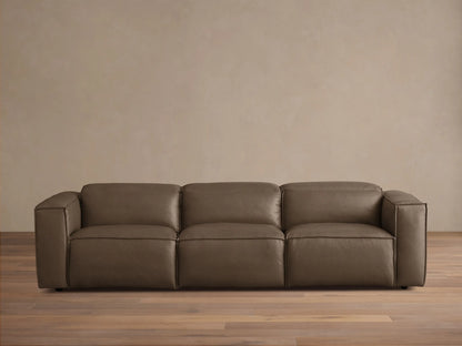 Coburn Leather Three-Piece Motion Sofa