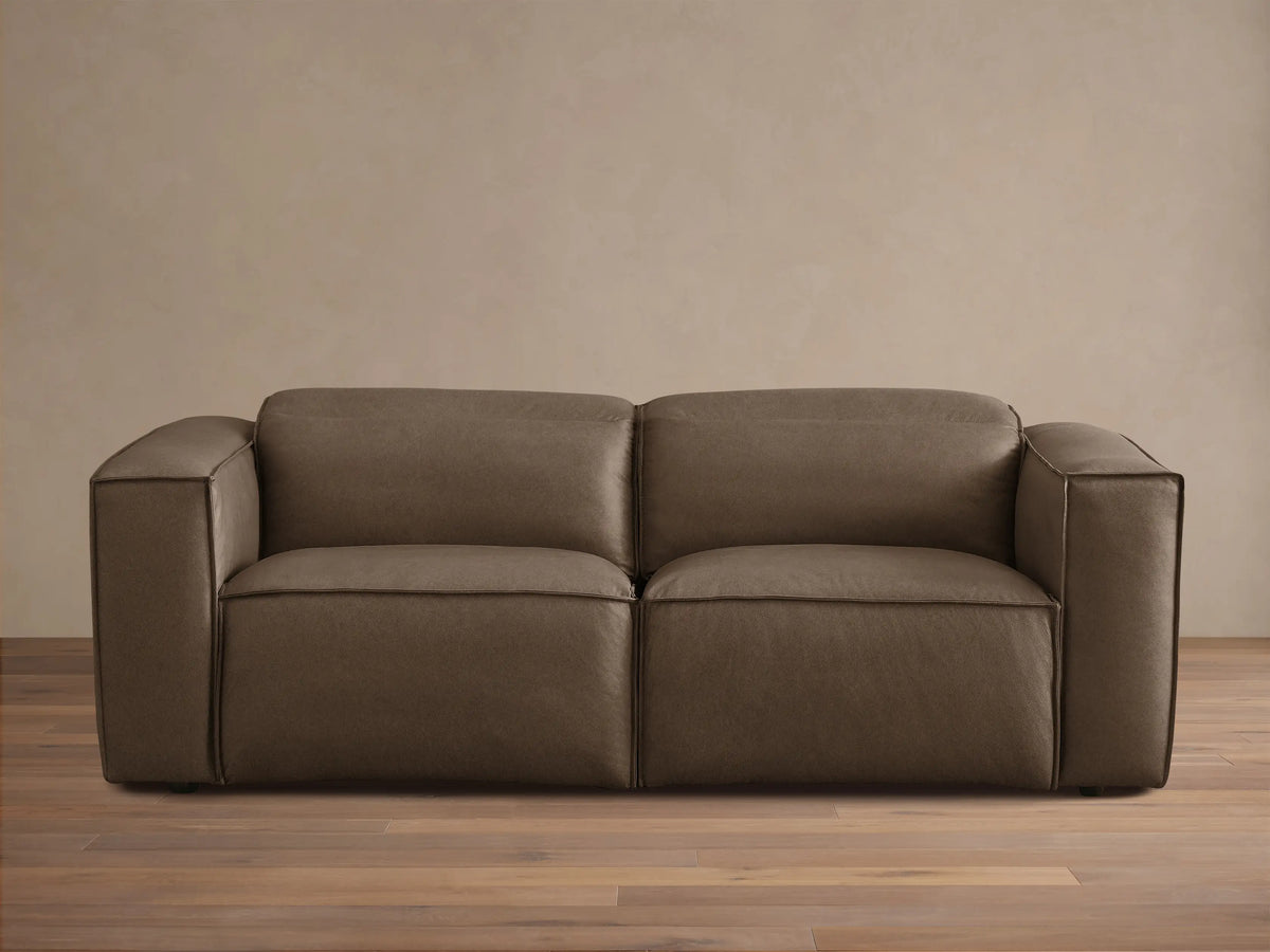 Coburn Leather Two-Piece Motion Sofa
