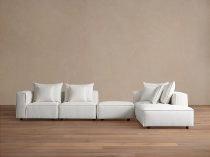 Coburn Five Piece Bumper Sectional