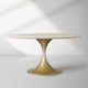 ANTIQUE BRASS / CREAM STONE / 54"