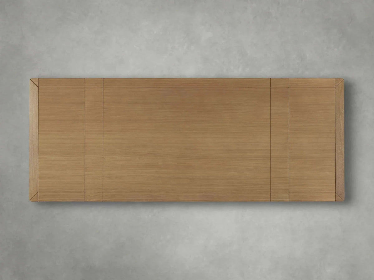 Eletta European White Oak Extensions Dining Table