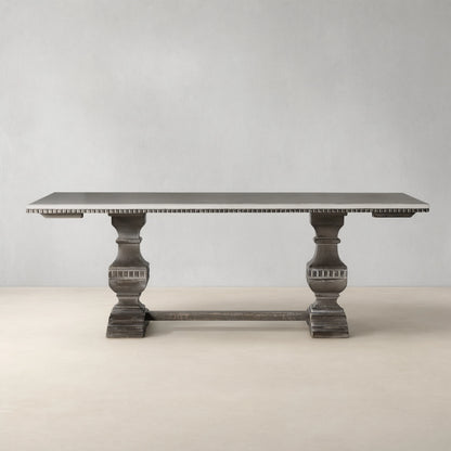 Cerea Amalfi Dual Extensions Rectangular Dining Table