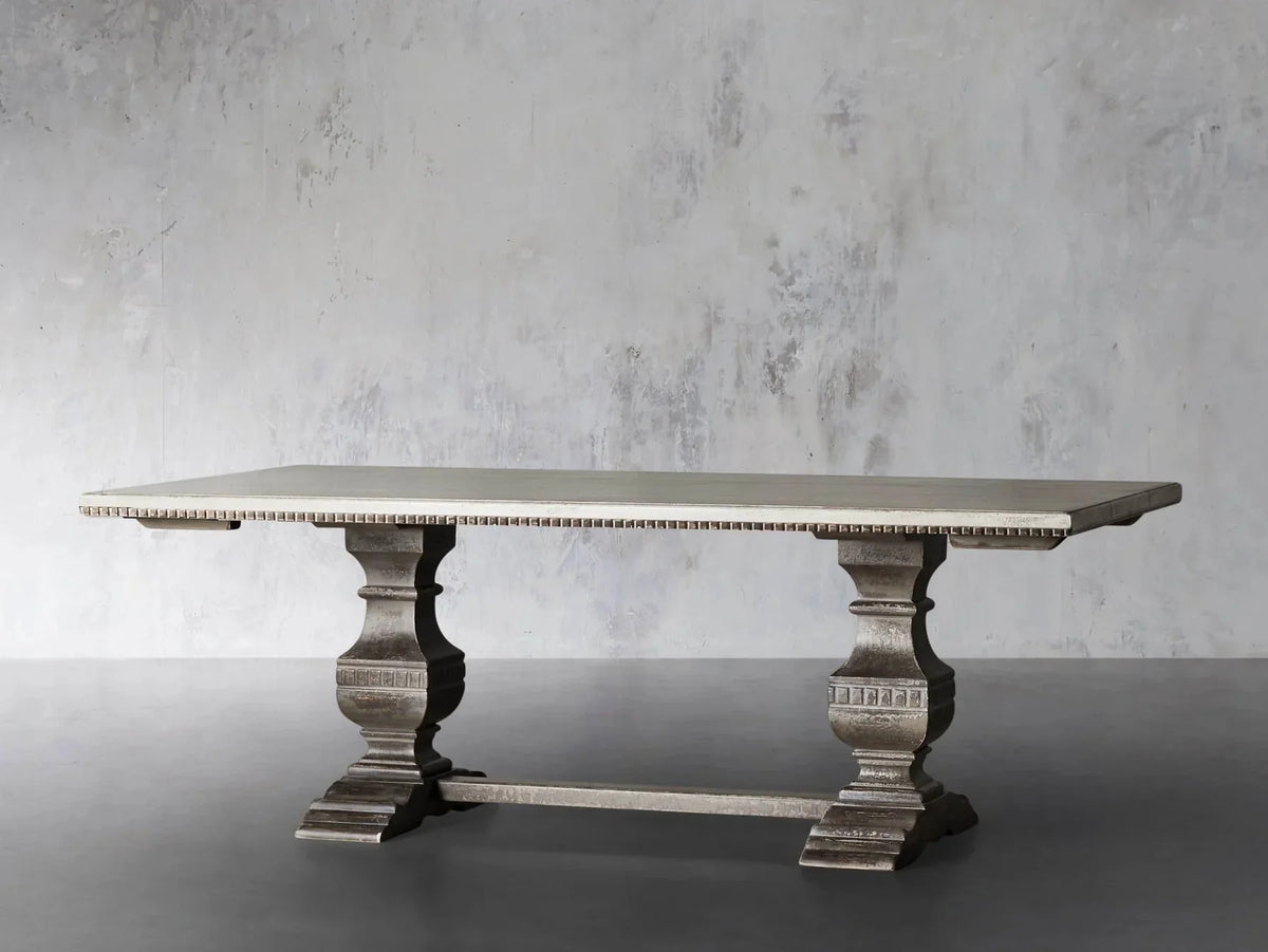 Cerea Amalfi Dual Extensions Rectangular Dining Table