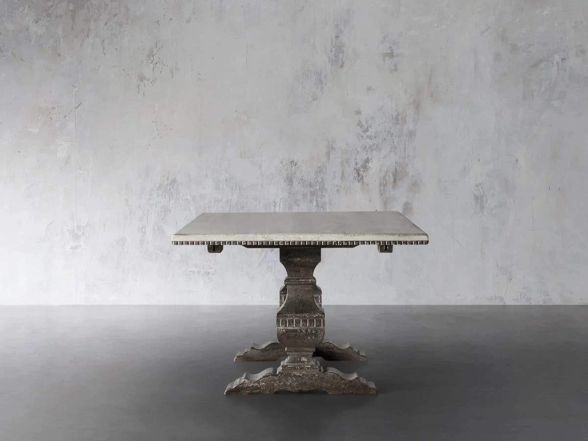 Cerea Amalfi Dual Extensions Rectangular Dining Table