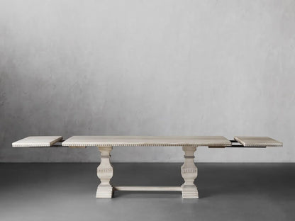 Cerea Amalfi Dual Extensions Rectangular Dining Table
